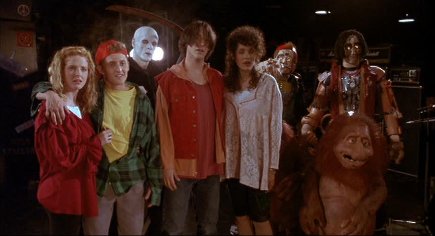 Total Movie Recall Steve Albertson Ryan Mixson podcast movie nostalgia film cinema Bill & Ted's Bogus Journey (1991) Pete Hewitt Starring Keanu Reeves Alex Winter William Sadler George Carlin Joss Ackland